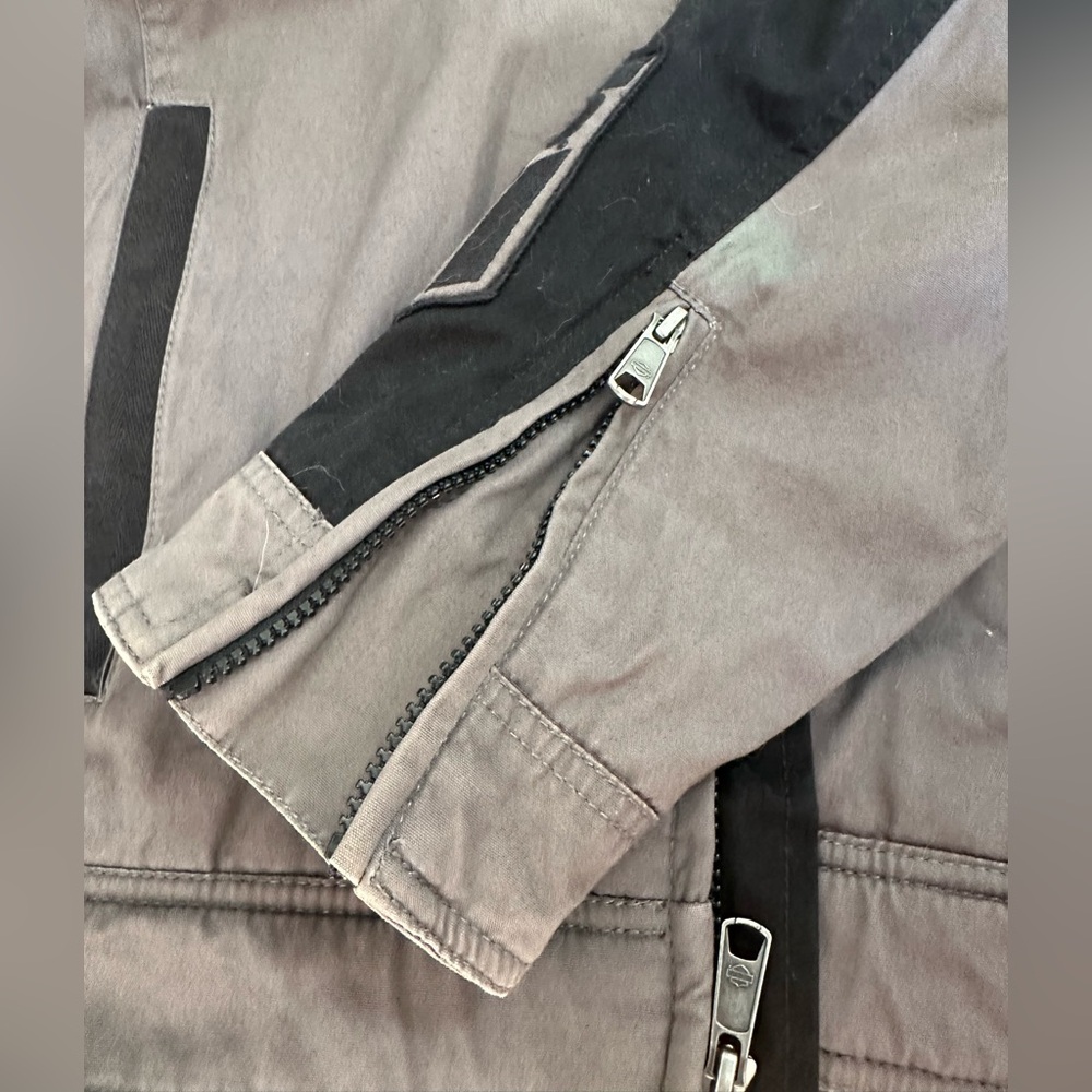 Harley-Davidson Black and Gray Bomber Jacket. Size XL. ❣️ - Picture 12 of 13